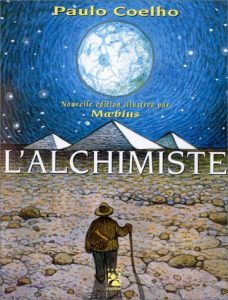 The Alchemist by Paulo Coelho in French.